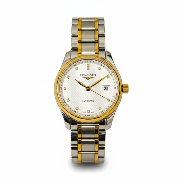 Montre Longines Master Collection Diamants Or Acier 201