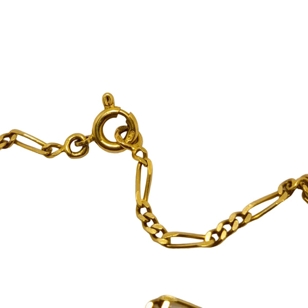 Collier matinée en or jaune 18k