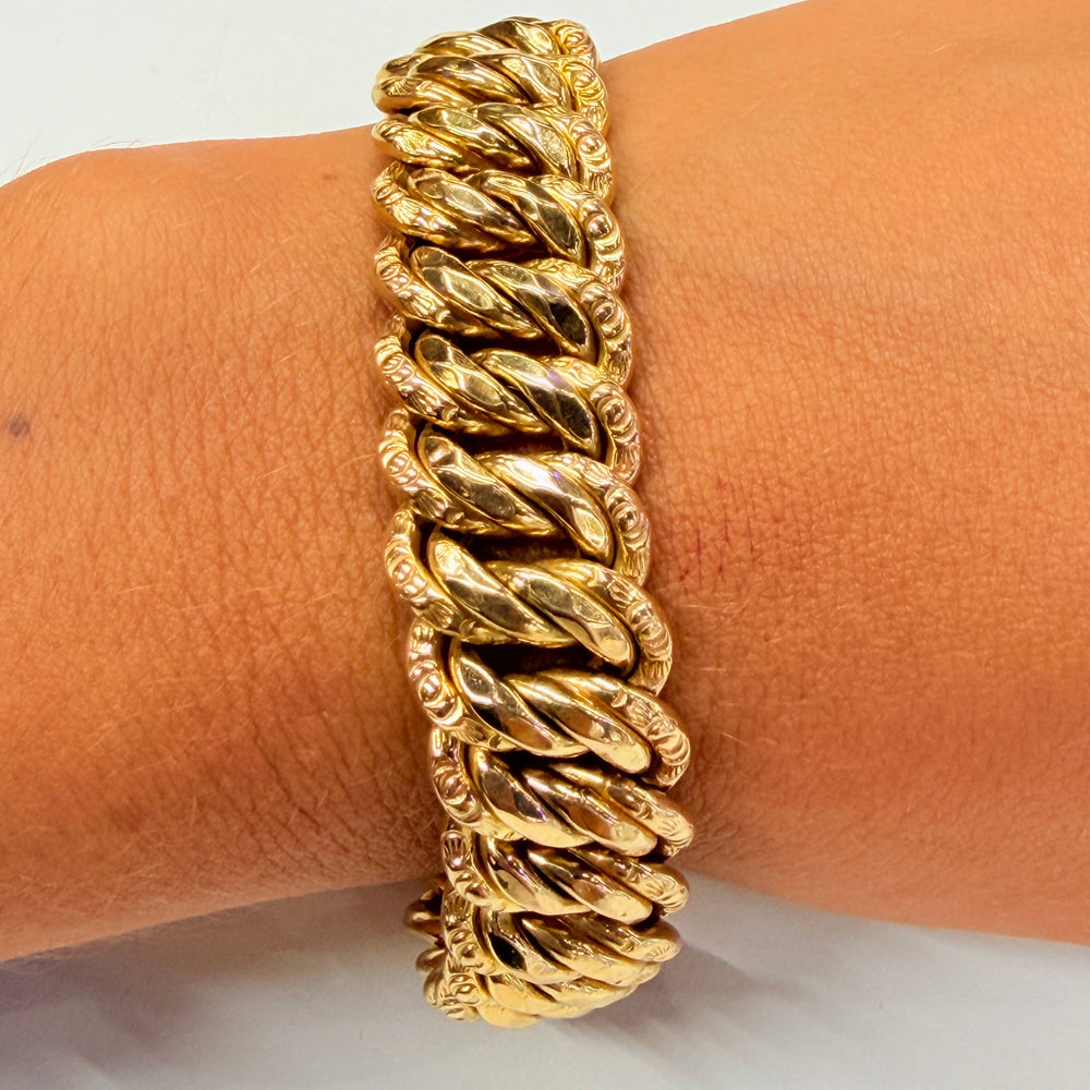 Bracelet en Or Jaune 18k - 30.92 Grs