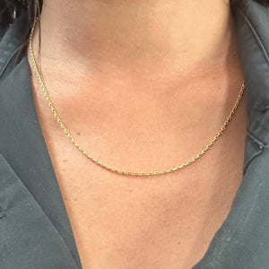 Collier Princesse en Or Jaune 18K