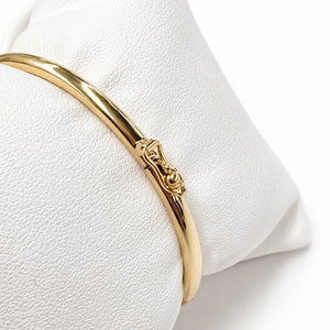 Bracelet Jonc Or Jaune 18 K - 8.31 Grs