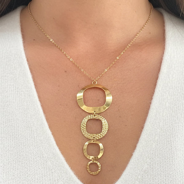 Collier Matinée Forçat Or Jaune 750