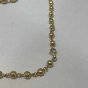 Collier Ras du Cou en Or Jaune 18K - 16.37g