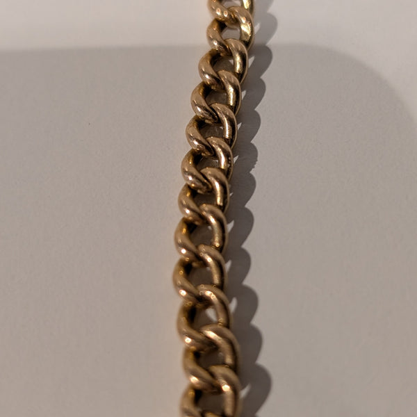 Bracelet Gourmette en Or Jaune 18K