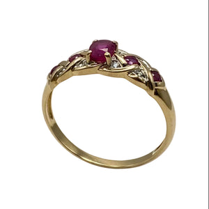 Bague en or jaune 18K - 2.28 G