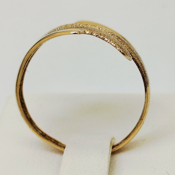 Bague en or jaune 18K Taille-55