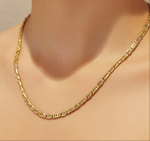 Collier Princesse en Or Jaune 18 K -  28.33 G