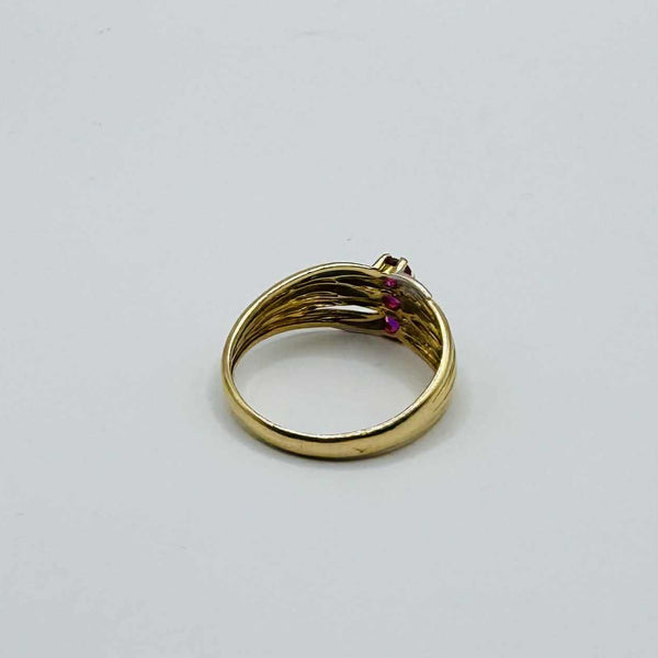 Bague en Or Jaune 18K Taille-57