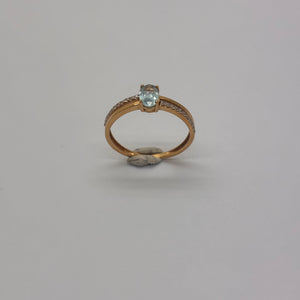 Bague en or jaune 18K Taille-54