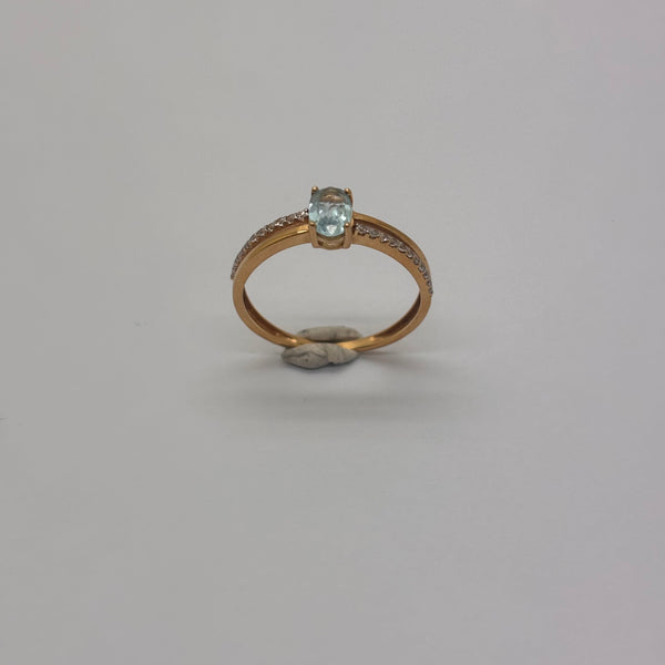 Bague en or jaune 18K Taille-54