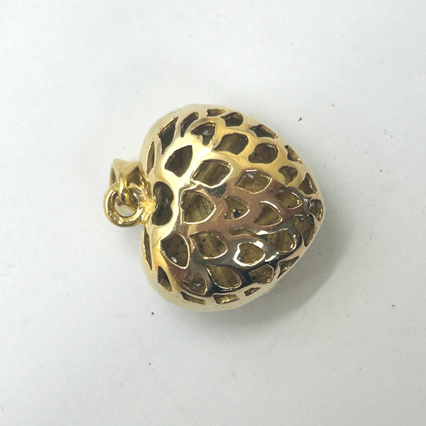 Pendentif Coeur Diamants 18 carats