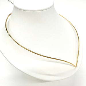 Collier Ras du Cou en Or Jaune 18k - 7.90 Grs