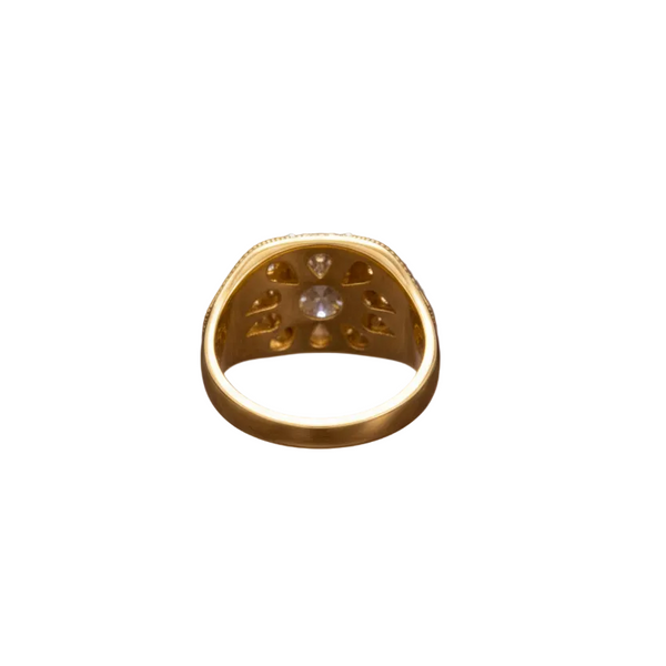 Bague en Or Jaune 18k - 8.63 G