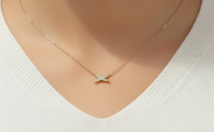 Collier Princesse en Or Jaune 18k -  3.09 G