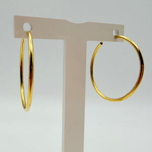 Boucles d'oreilles en or jaune 18K - 1.06 G
