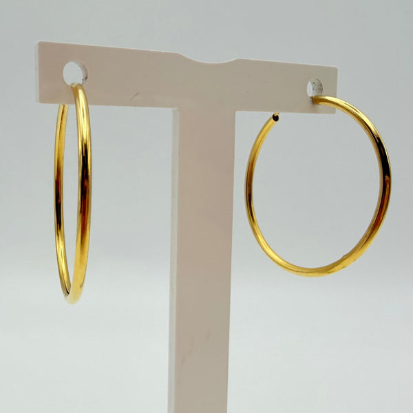 Boucles d'oreilles en or jaune 18K - 1.06 G