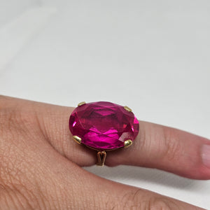 Bague en Or Jaune 18K Taille-54