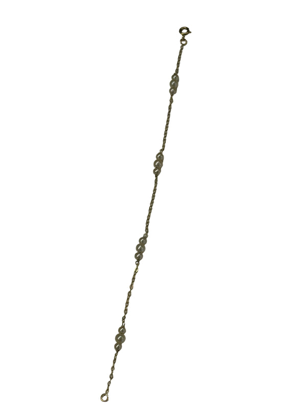 Bracelet Maillon Forçat en Or Jaune 18K