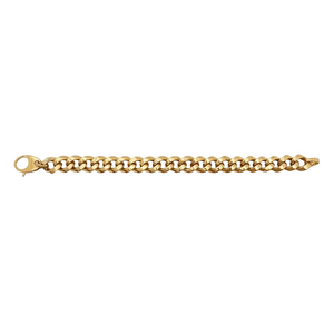 Bracelet Or Jaune Gourmette 18k - 14.07 G