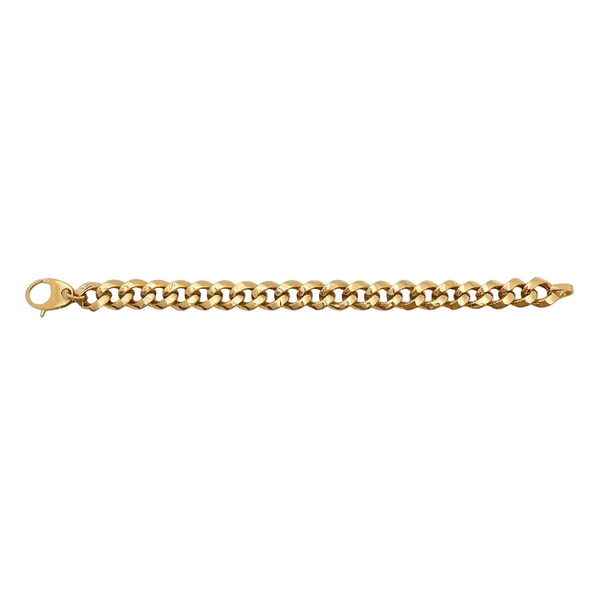 Bracelet Or Jaune Gourmette 18k - 14.07 G