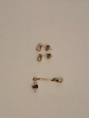 Boucles d'oreilles Or jaune 18 K - 1.38 G