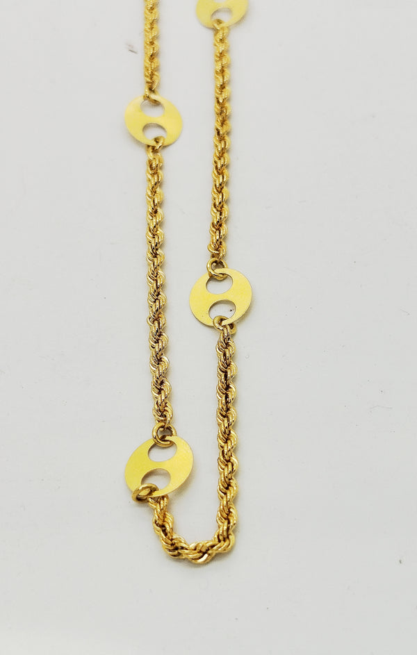 Collier en Or Jaune 18K - 5,24G