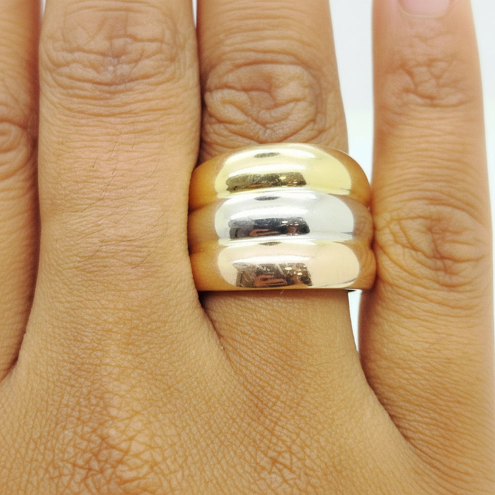 Bagues 3 ors 18K - Taille 54