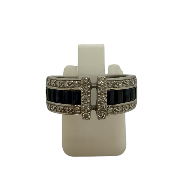 Bague en Or Blanc 18K Taille-51