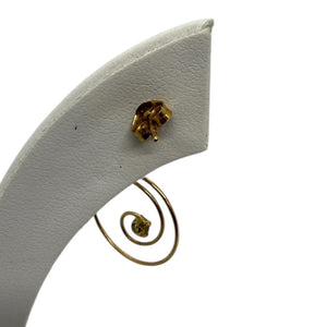 Boucles d'oreilles pendantes en Or jaune 18K - 1.48g