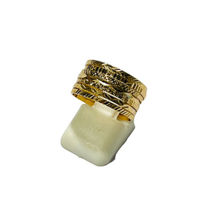 Semainier en or 18 carats - Taille 53