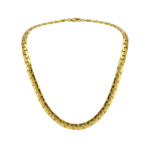 Collier Ras du Cou en Or jaune 18k - 12.55 G
