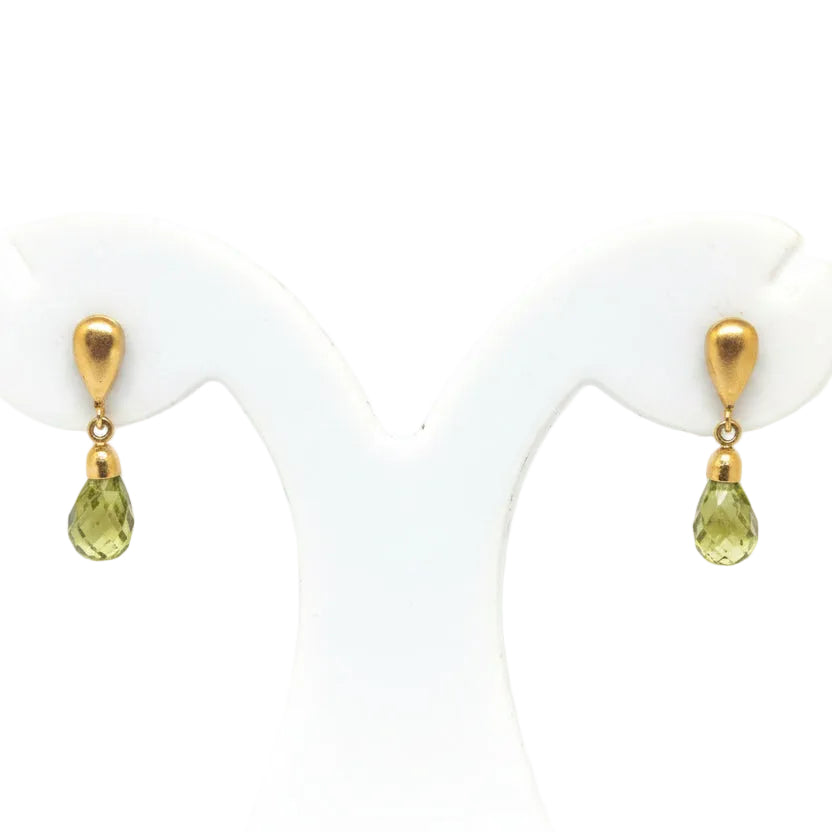Boucles d'oreilles Pendantes Or Jaune - 18 Carats