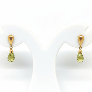 Boucles d'oreilles Pendantes Or Jaune - 18 Carats