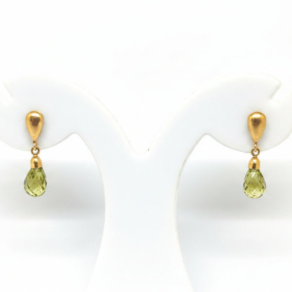 Boucles d'oreilles Pendantes Or Jaune - 18 Carats