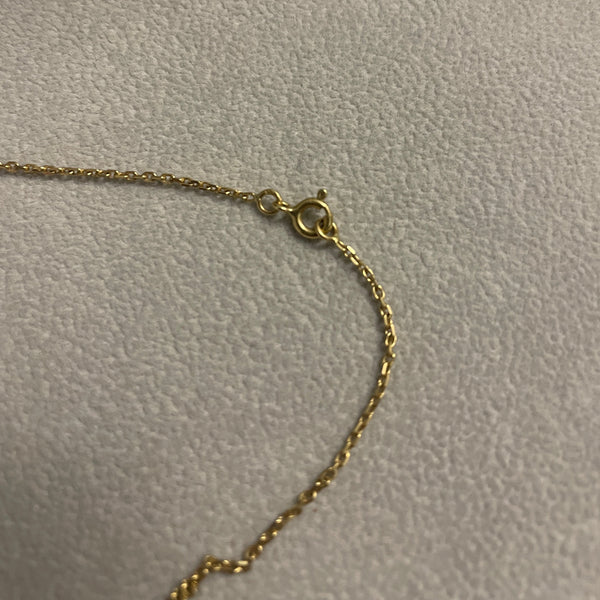 Collier Trèfle Or Jaune 18K 6.18 Grs
