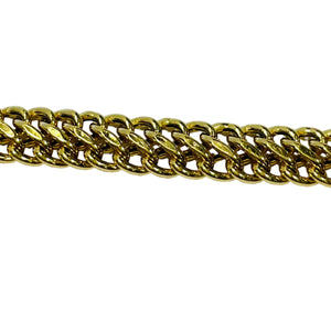 Bracelet Maille Américaine Or Jaune 18K