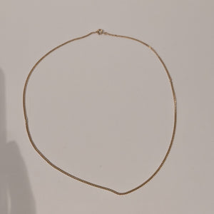 Collier Princesse en Or Jaune 18 K - 50 Cm