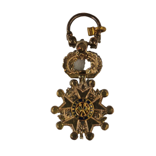Pendentif Légion d'Honneur Napoléonienne en or jaune et blanc 22K - 2.41gr