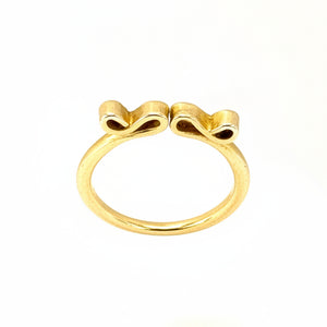 Bague Jonc en Or Jaune 18K - 3G - Taille 53