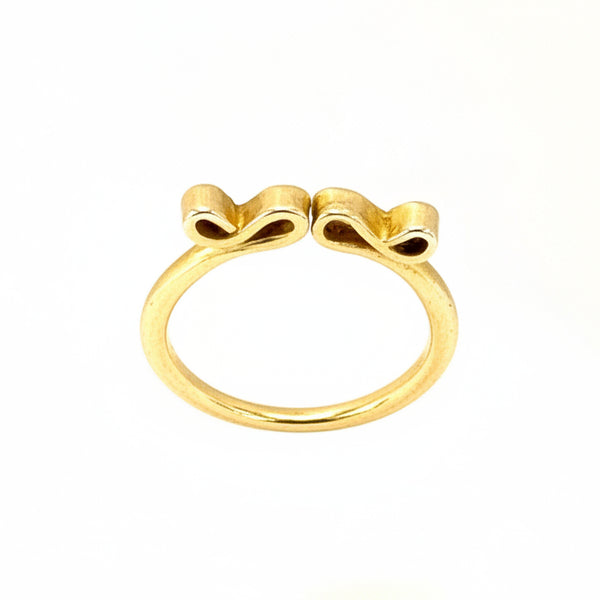 Bague Jonc en Or Jaune 18K - 3G - Taille 53