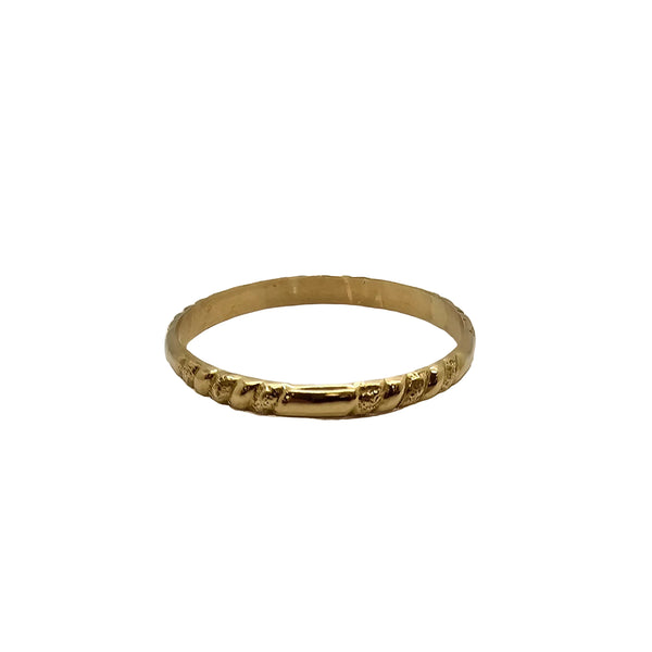 Bracelet Jonc en Or Jaune 18K - 8.79G