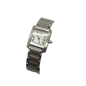Montre Cartier Tank Automatique Acier 2004 en Très Bon Etat
