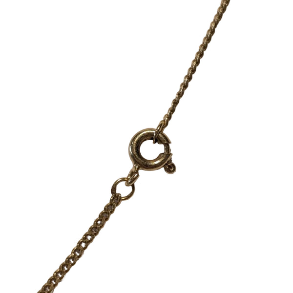 Collier Ras du Cou Gourmette en Or Jaune 18K - 40cm - 4.21gr
