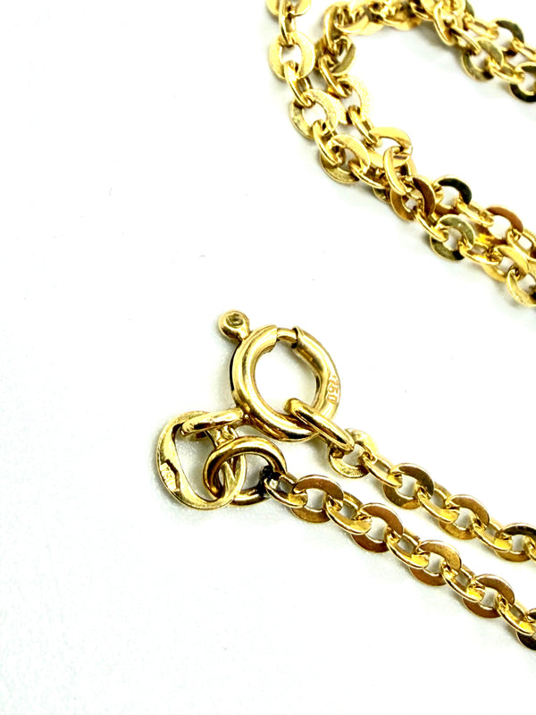 Collier Princesse en Or Jaune 18 K- 5.85 G