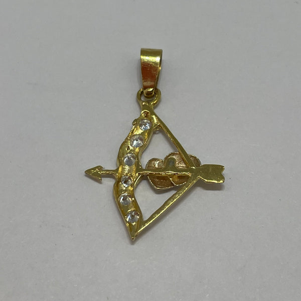 Pendentif Symbole en Or Jaune 18K - 1.02g
