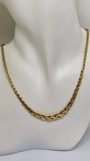 Collier Princesse en Or Jaune 18K 12.94 Grs