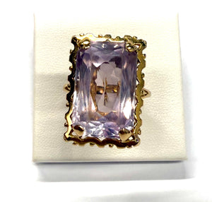 Bague en Or Jaune 18k Taille-60