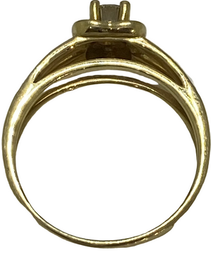 Bague en Or Jaune 18K - Taille 57
