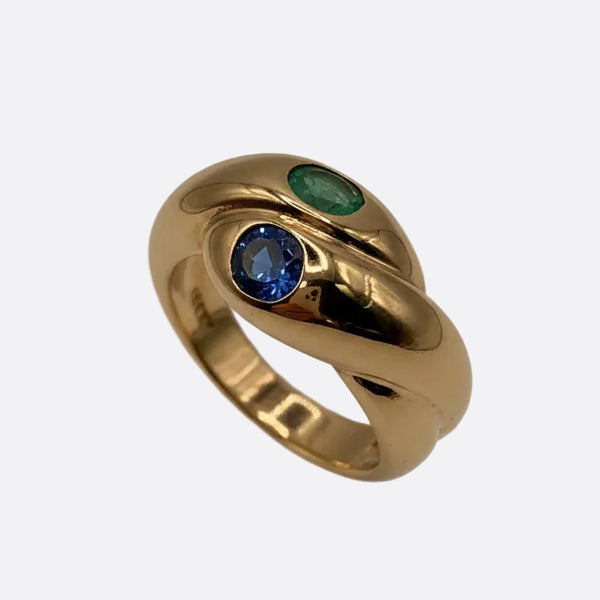 Bague jonc en or jaune 18k - 4.95 G