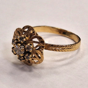 Bague Chou en Or Jaune 18K Taille-52